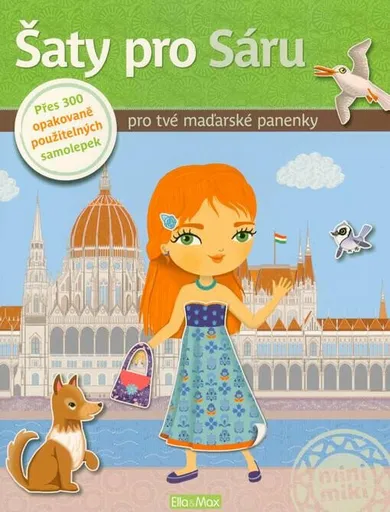 Šaty pro SÁRU ─ Kniha samolepek - Julie Camel