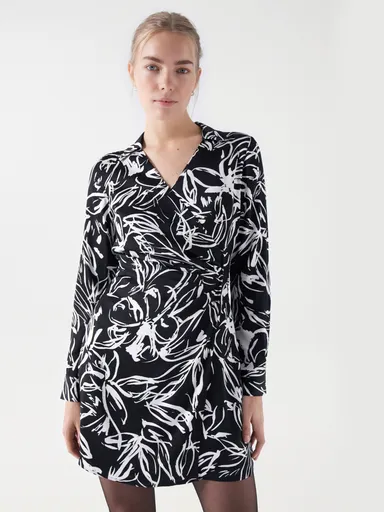 Salsa Jeans dámské černobílé šaty 21007799 M