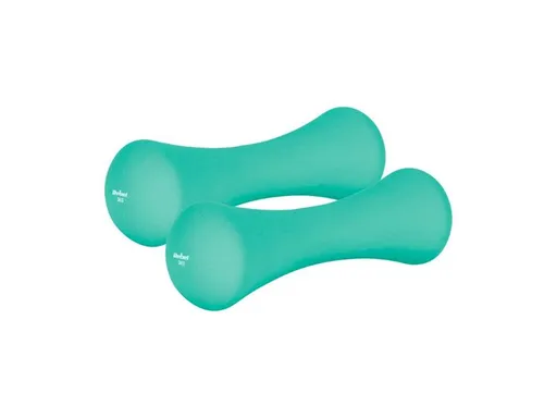 Sada činek z litiny a neoprenu REBEL RBA-2329-3 2x3kg