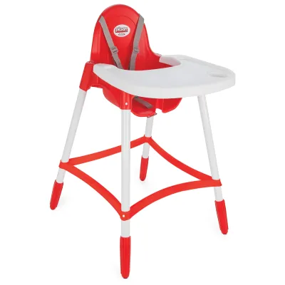 Židlička dětská vysoká Star červená