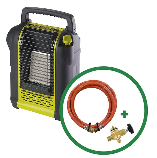 Meva Mobilní topení Olymp + redukce a ventil pro 2kg plynovou bombu,Meva Mobilní topení Olymp + redukce a ventil pro 2kg plynovou bombu