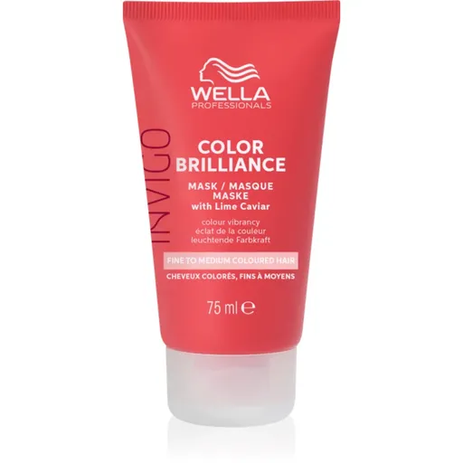 Wella Professionals Invigo Color Brilliance hydratační maska pro jemné vlasy 75 ml