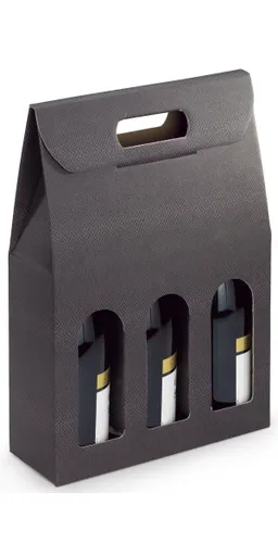 "Skin Coffee" papírový box na víno - 3 lahve