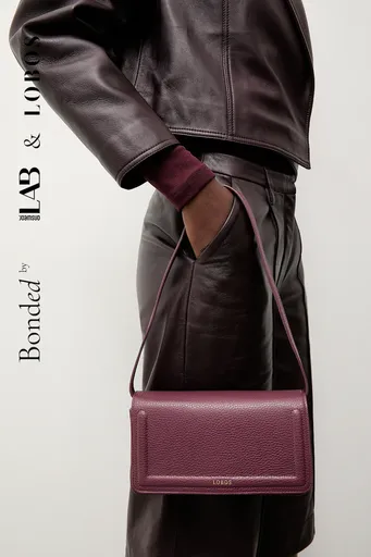 Kožená kabelka Bonded by Answear.LAB & LOBOS