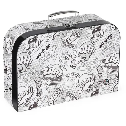 Oxybag 34 CM KOMIKS Dětský kufřík, bílá, velikost