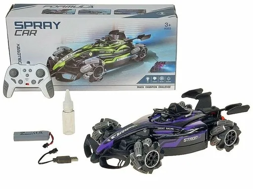 RC sportovní auto Spray Car s efektem páry