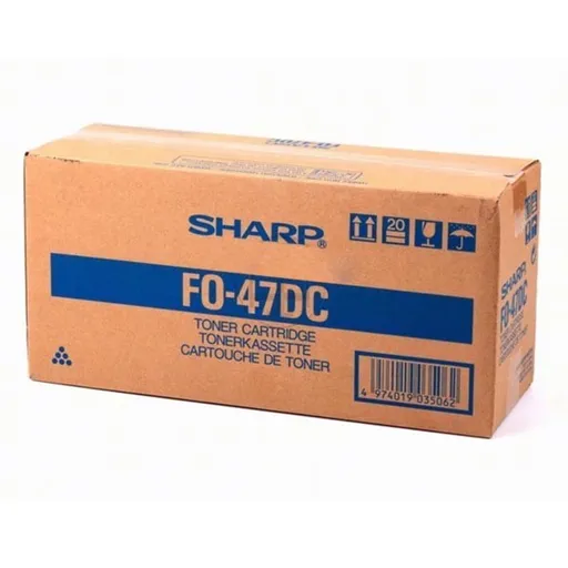 SHARP FO47DC - originální toner, černý, 8000 stran