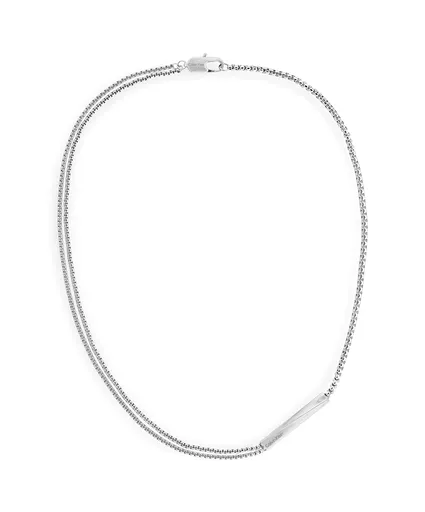 Calvin Klein Dvojitý pánský ocelový náhrdelník Iconic 35100057