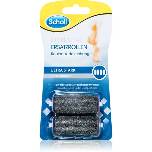 Scholl Expert Care Ultra Strong náhradní hlavice do elektrického pilníku na chodidla ultra drsná 2 ks