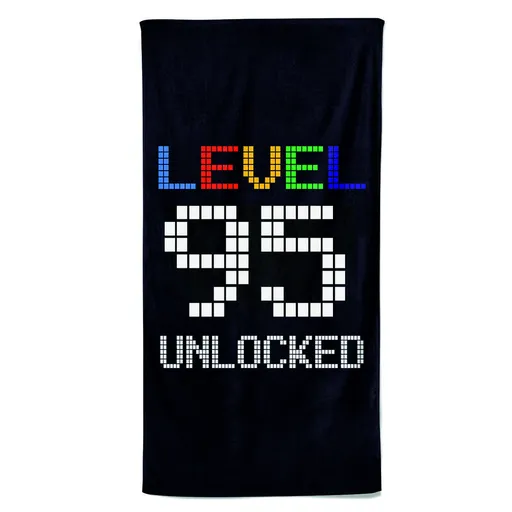Osuška Level Unlocked (věk: 95, Velikost osušky: 70x140cm)