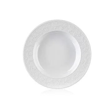 BANQUET Talíř porcelánový hluboký SILVIA 22 cm, 6ks (32511051)