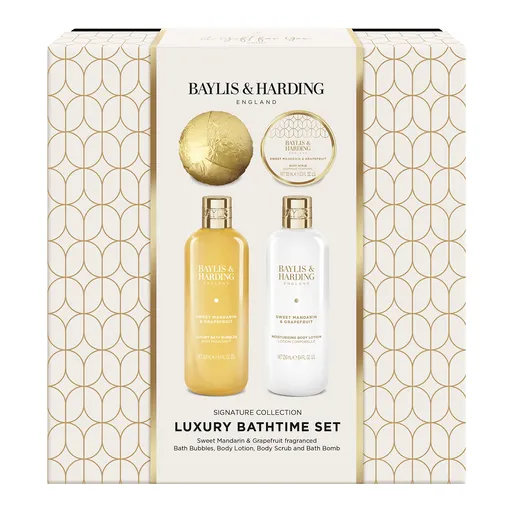 Baylis & Harding Dárková sada koupelové péče Mandarinka & Grapefruit 4 ks