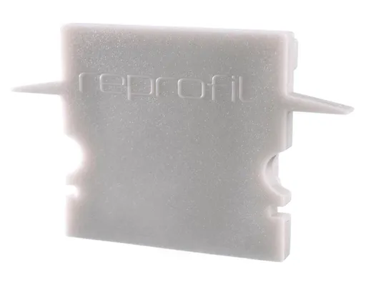 Light Impressions Reprofil koncovka H-ET-02-15 sada 2 ks šedá 30 mm 979151