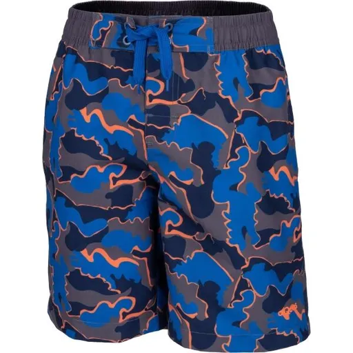 AQUOS GILLON JNR Chlapecké šortky, tmavě šedá, velikost 140-146