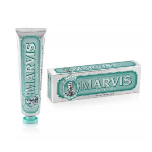 Marvis Zubní pasta s xylitolem s příchutí anýzu a máty (Anise Mint Toothpaste) 85 ml