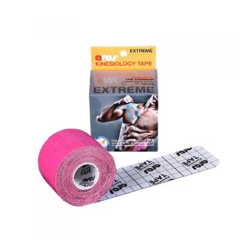 Ares KINESIO TAPE EXTREME 5 CM x 5 M Sportovní tejp, růžová, velikost