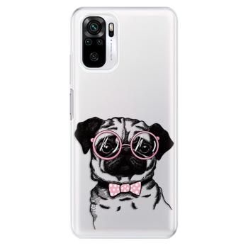 Odolné silikonové pouzdro iSaprio - The Pug - Xiaomi Redmi Note 10 / Note 10S