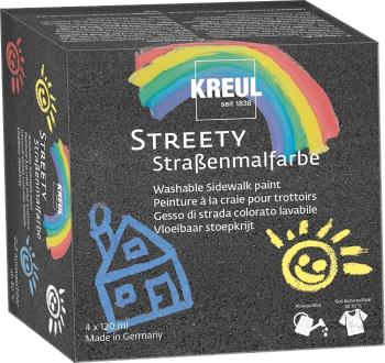 Kreul Streety Starter Set Křídy 4 x 120 ml