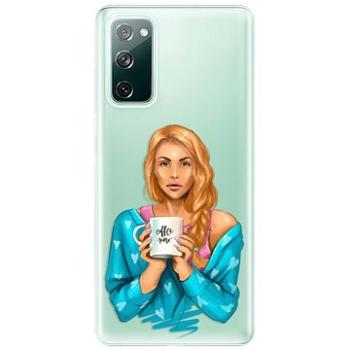 iSaprio Coffe Now - Redhead pro Samsung Galaxy S20 FE (cofnored-TPU3-S20FE)