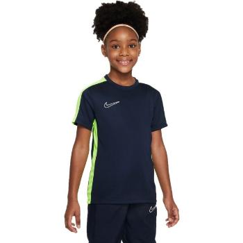 Nike DRI-FIT ACADEMY Dětské fotbalové tričko, tmavě modrá, velikost