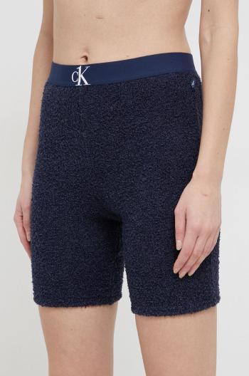 Pyžamové šortky Calvin Klein Underwear dámské, tmavomodrá barva