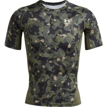 Under Armour ARMOUR PRINTED Pánské triko, khaki, velikost