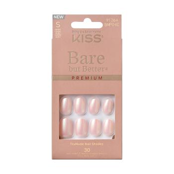 KISS Nalepovací nehty Bare-But-Better Premium Nails - Mocha 30 ks