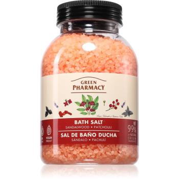 Green Pharmacy Sandalwood & Patchouli Bath Salt sare de baie relaxanta 1000 g