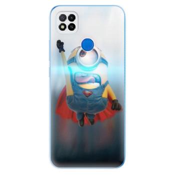 Odolné silikonové pouzdro iSaprio - Mimons Superman 02 - Xiaomi Redmi 9C