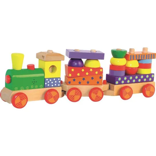 Woody Skládací vlak s potiskem, světlem a zvukem - dva vagony