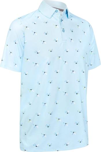Callaway All Over Birdie Mens Arctic Paradise M Polo košile