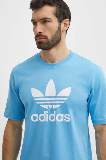 Bavlněné tričko adidas Originals s potiskem, IR7980