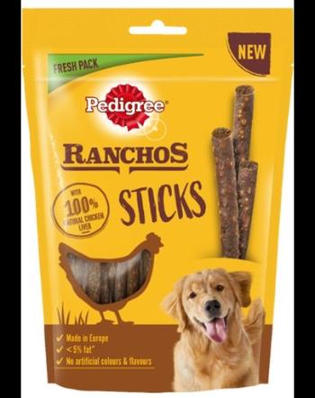 PEDIGREE Ranchos Sticks Recompense pentru caini 600 g (10 x 60 g)