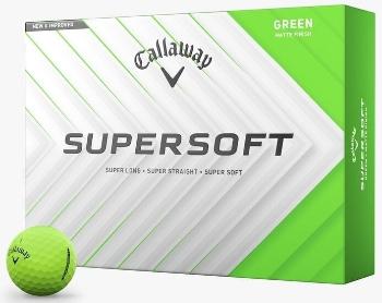 Callaway Supersoft 2025 Matte Green Basic Golfové míčky