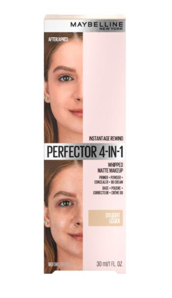 Maybelline Instant Age Rewind Perfector 4v1 odstín 01 Light matující make-up 18 g