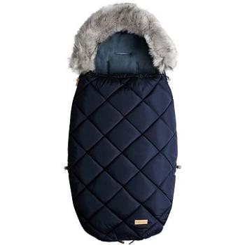 Beztroska fusak s kožešinou 100 cm navy (5905274860006)