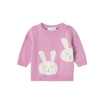 name it Pletený svetr Nbfnebunny Pastel Lavender