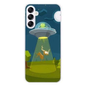 Odolné silikonové pouzdro iSaprio - Alien 01 - Samsung Galaxy A14 / A14 5G