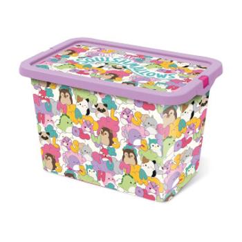 Squishmallows STOR úložný box s víkem - 7 L