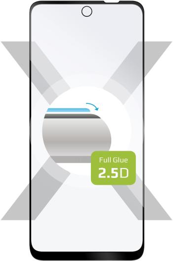 Üvegfólia FIXED FullGlue-Cover Motorola Moto E32s üvegfólia - fekete