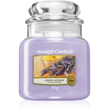 Yankee Candle Lemon Lavender vonná svíčka 411 g