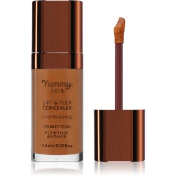 Danessa Myricks Beauty Yummy Skin Lift & Flex Concealer tekutý korektor s matným efektem odstín 14 - Dark With Golden Undertones 9.4 ml