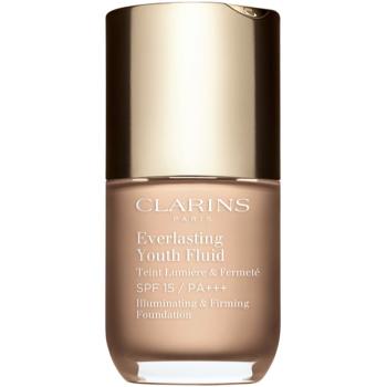 Clarins Everlasting Youth Fluid rozjasňující make-up SPF 15 odstín 102.5 Porcelain 30 ml