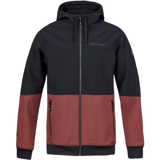 Hannah RYAN Pánská softshellová bunda s membránou, černá, velikost