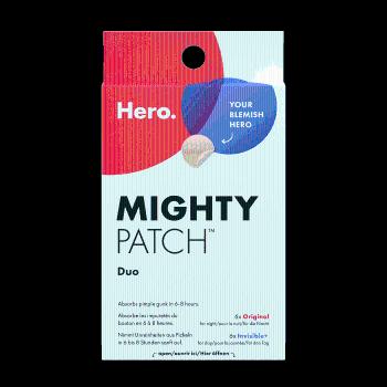 Hero. Náplasti na nedokonalosti pleti Mighty Patch Duo (The Original & Invisible Hydrocolloid Patches) 12 ks