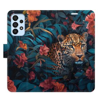 Flipové pouzdro iSaprio - Flower Jaguar 02 - Samsung Galaxy A33 5G