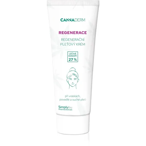 Cannaderm Regenerace Krém pro suchou a citlivou pokožku regenerační krém pro suchou a citlivou pokožku 75 g