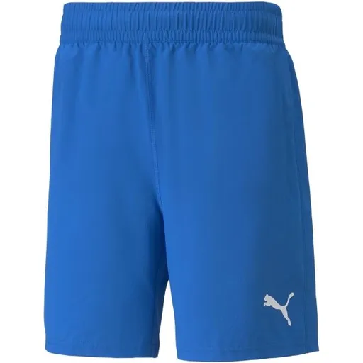 Puma TEAMFINAL SHORTS Pánské fotbalové šortky, modrá, velikost