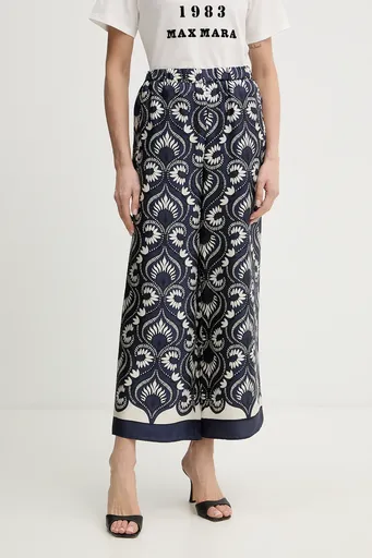 Hedvábné kalhoty Weekend Max Mara OTTICO