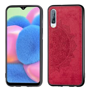 MANDALA Ochranný kryt Samsung Galaxy A30s   červený